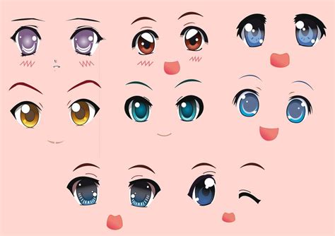 ojos chibi